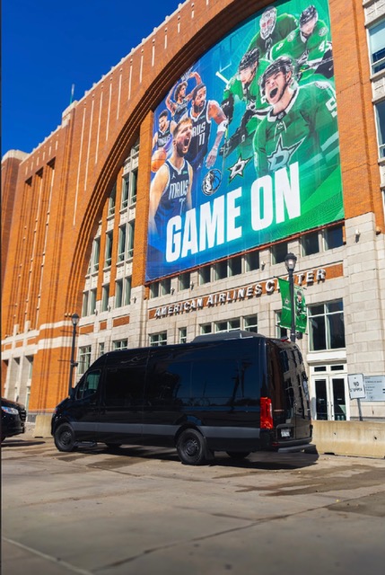 JB Luxe Sprinter at the American Airlines Center, Dallas